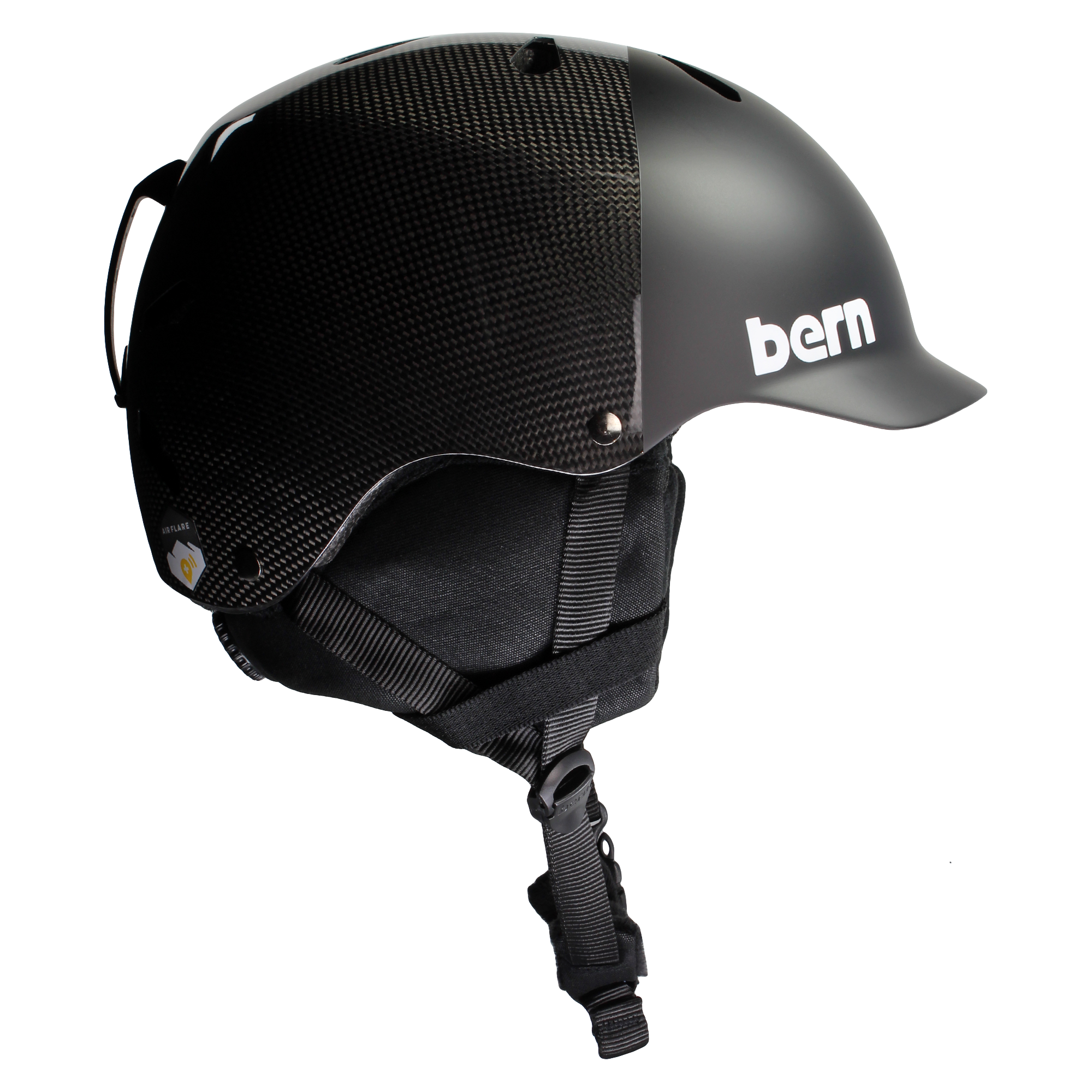 bern watts snowboard helmet Watts Carbon Fiber Winter Helmet (Barn Deal)