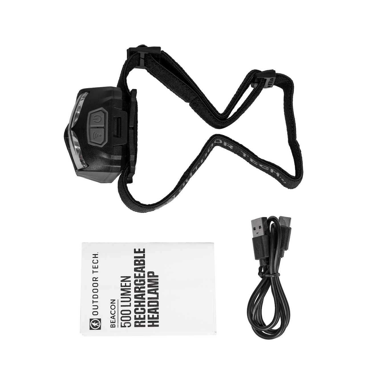aennon usb rechargeable led headlamp flashlight Beacon Rechargeable 500 Lumen Headlamp