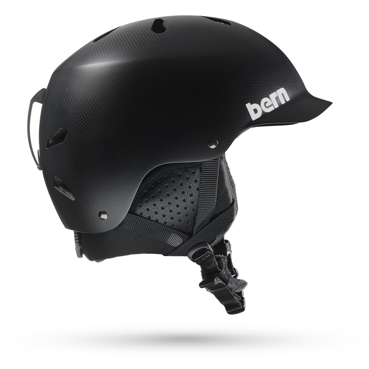 bern men's watts eps bike helmet Watts Carbon Fiber Winter Helmet (Barn Deal)