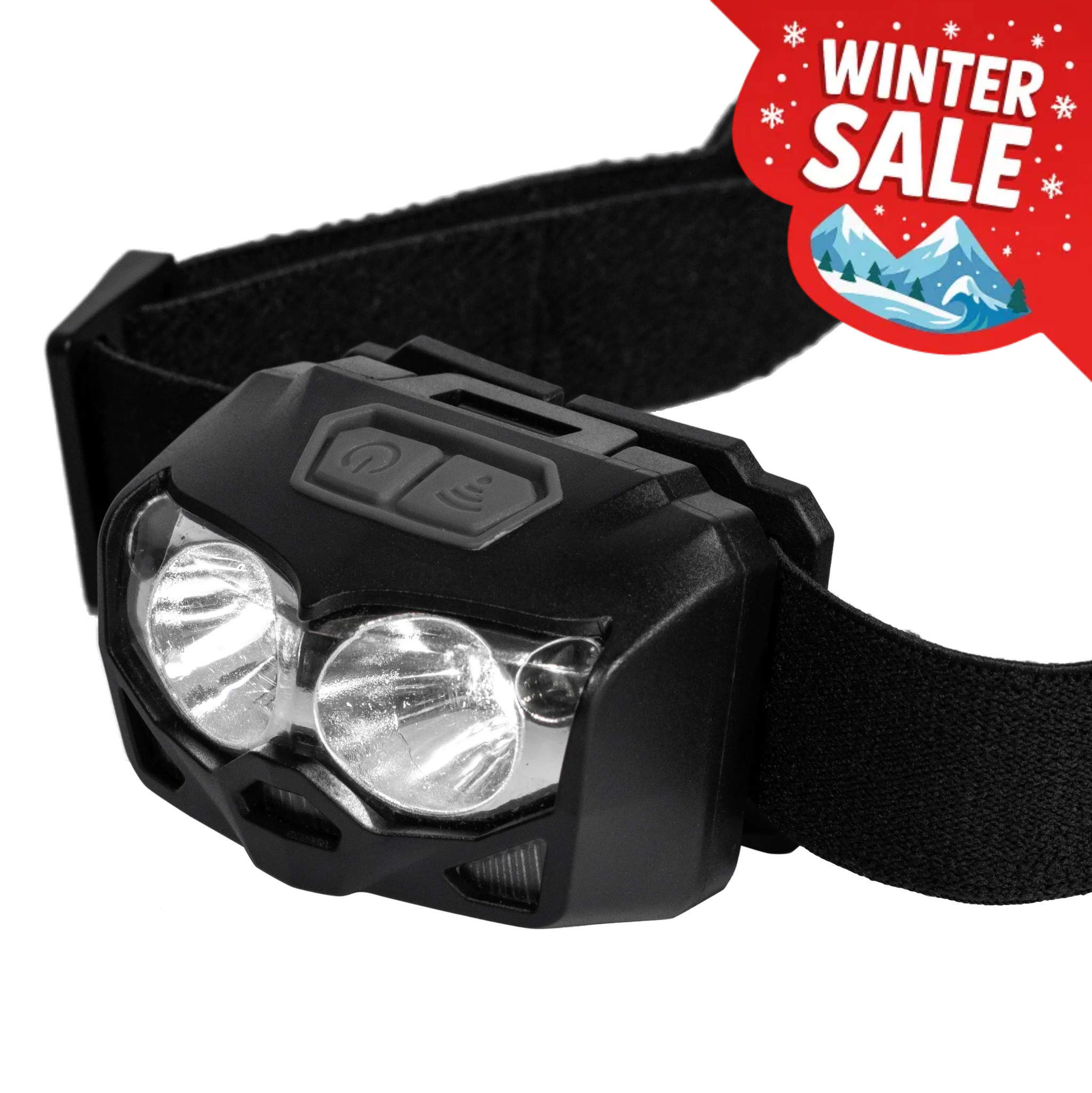 Badged - Beacon Rechargeable 500 Lumen Headlamp