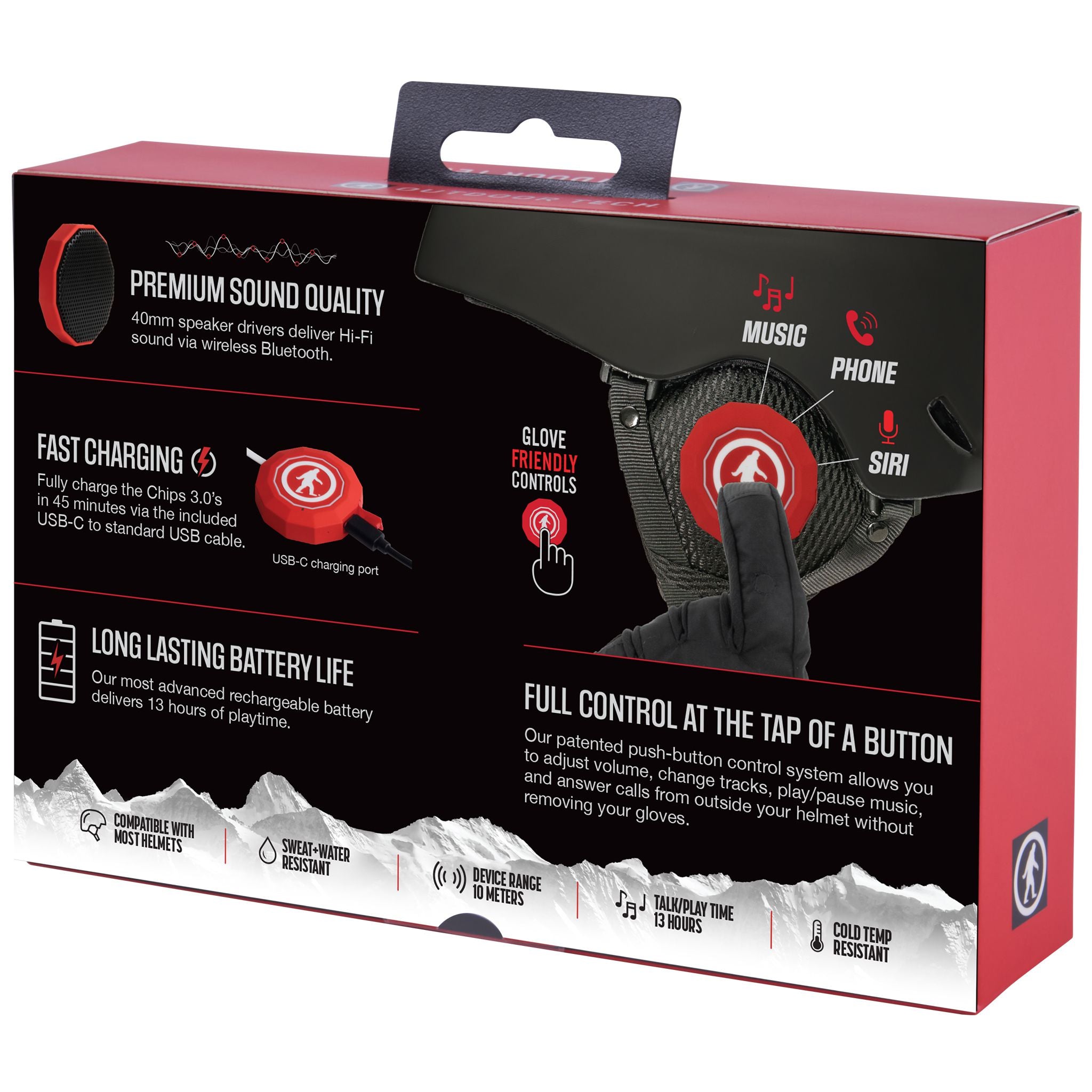 Chips® 3.0 - Ski Helmet Headphones
