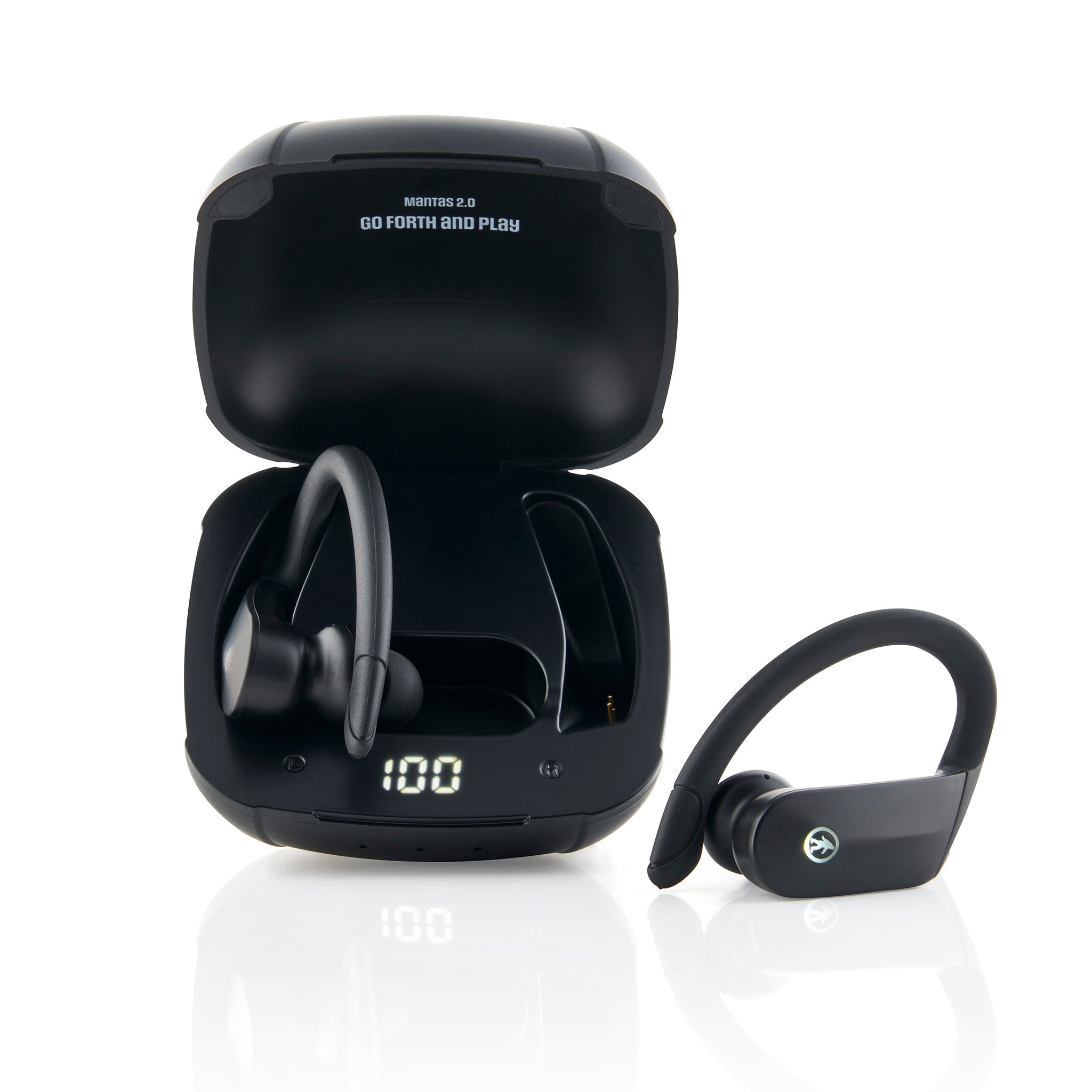 Mantas 2.0 Earbuds With Recharging Case